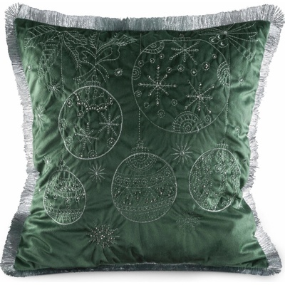 Eurofirany vianočná HOLLY ZELENÁ 45 x 45 CM