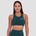 GymBeam Спортен сутиен Ignite Dark Green XS