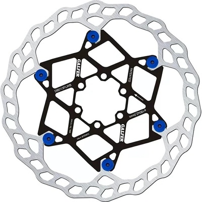 Galfer brzdový kotouč WAVE floating 180x2,0mm (modrý) - 6 děr