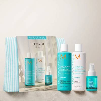 Moroccanoil Комплект за възстановяване на увредена коса Moroccanoil Moisture Repair + ПОДАРЪК балсам без отмиване
