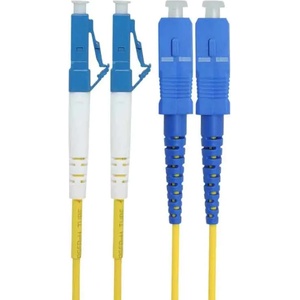 Conneu LC-UPC-SC-UPC симплексна пач корда, сингълмод OS2, 3 мм. , жълта, Conneu (50 м) (CNFJ-LCSCOS2SYE3mm-50)