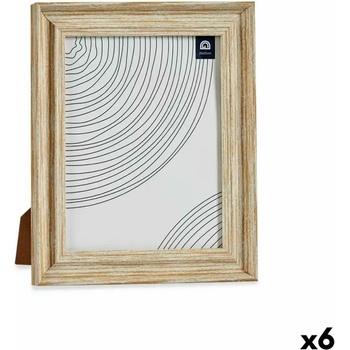 Gift decor Рамка за снимки Gift Decor 636588H 636588H Кафяв Златен Дървен Кристал Пластмаса (6 броя)