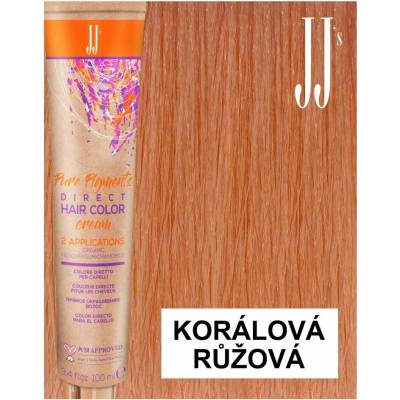 JJ Direct Barva Champagne Rose Korálová Pastelová 100 ml