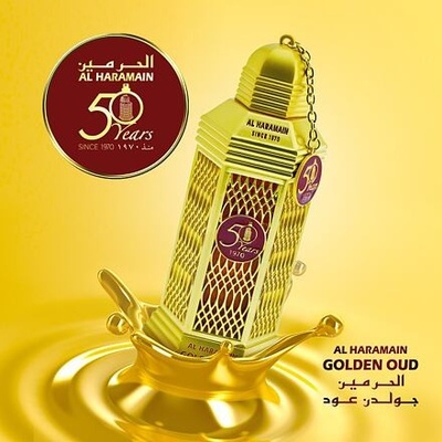 Al Haramain Golden Oud parfumovaná voda unisex 100 ml