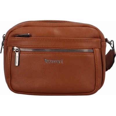 Coveri dámska crossbody kabelka Bricky hnedá