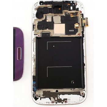 LCD Displej + Dotykové sklo + Přední kryt Samsung i9506 Galaxy S4 LTE Purple (fialová)