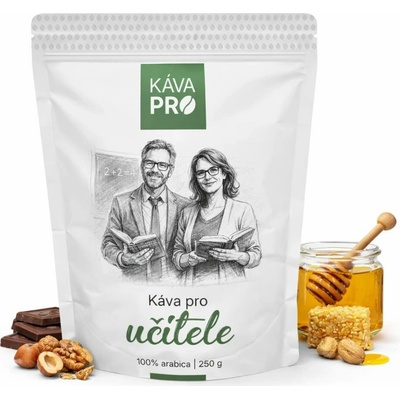 KávaPRO káva pro učitele mletí french press 250 g