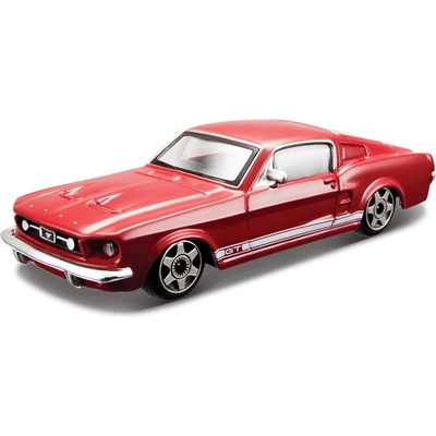 Bburago Street Fire Collezione FORD MUSTANG GT červené 1:43