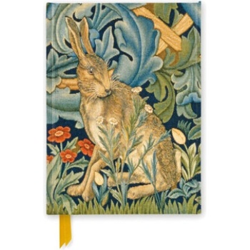 Flame Tree Publishing V&A: William Morris: Hare from The Forest Tapestry (Foiled Journal)