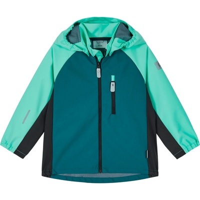 Reima Детско софтшел яке Reima Kid's Temppu Waterproof jacket - Dark Teal - размер 92 (EU) (703-6770-0113)