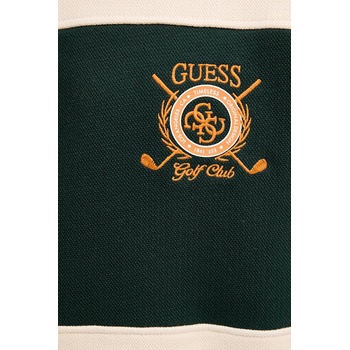 GUESS Суичър Guess мъжки в бежово с десен M5YQ11 KCXW1 (M5YQ11.KCXW1)