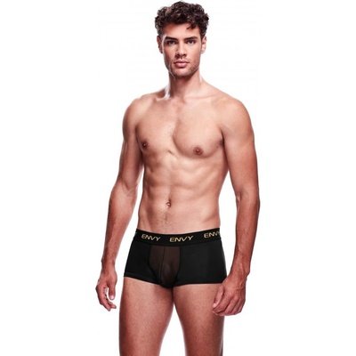 Boxerky pánské ENVY Transparent black