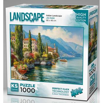 KS Games - Puzzle Jim Park: Italian Landscape - 1 000 piese