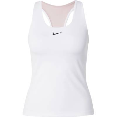 Nike Спортен топ 'swoosh' бяло, размер m