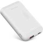 Wesdar Портативна батерия Wesdar - S293, 5000 mAh, Qi, бяла (S293-WHITE)