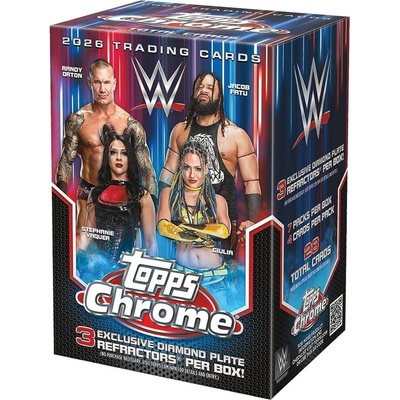 Topps 2026 Chrome WWE Blaster Box