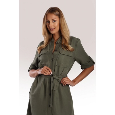 Camel Active Halfsleeve Dress zelená