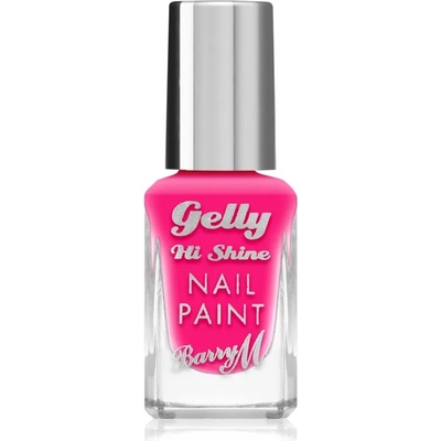 Barry M Gelly Hi Shine лак за нокти цвят Pink Punch 10ml