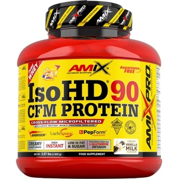 Amix Nutrition Iso HD CFM Protein 90 [1800 грама] Мляко с ванилия