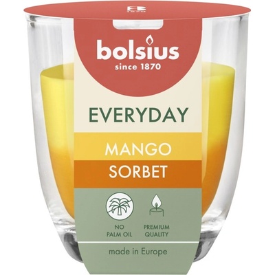 Bolsius Everyday Duotone Mango Sorbet 70 x 80 mm