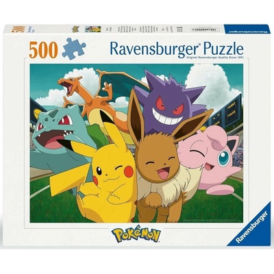 RAVENSBURGER Pokémoni na stadionu 500 dílků
