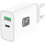 TECHLY Зарядно устройство Techly IPW-USB-30WACG 30W White (621901)