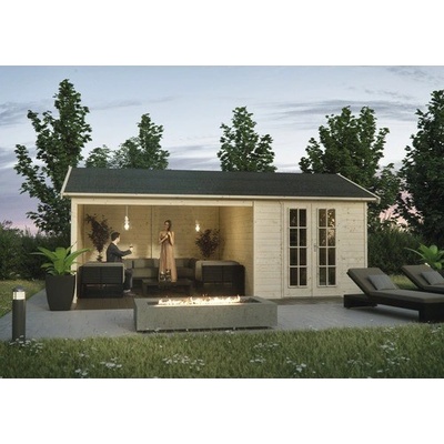 SKAN HOLZ Tilburg 613 x 380 cm přírodní – Zboží Mobilmania