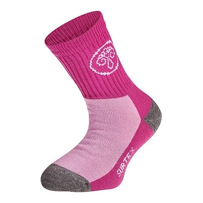 ZIMNÍ MERINO PONOŽKY SURTEX PRO DĚTI RŮŽOVÉ