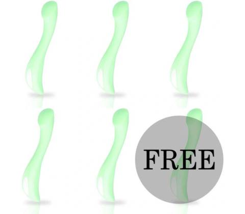 MIA DEVON VIBRATOR GREEN 5+1 FREE