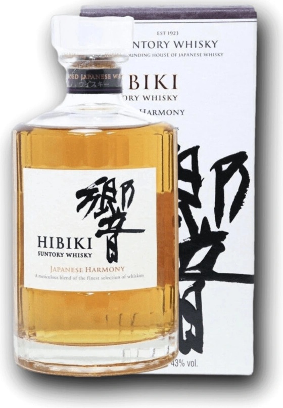 Suntory Hibiki Japanese Harmony 43% 0,7 l (kartón) od 85,9