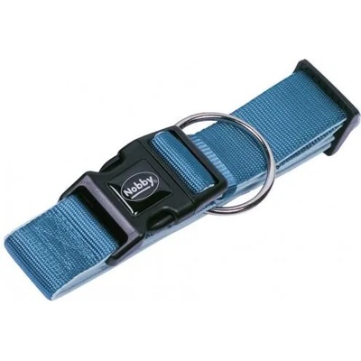 Nobby Нашийник за куче nobby classic preno extra, найлон с неопренова подплата, дебелина 38/40 мм, дължина 55-70 см - светло син, Германия - 80654-32