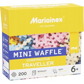 Marioinex MINI Waffle Konštruktor 200 ks Cestovateľ