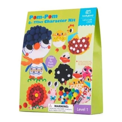 Tooky Toy Tookyland: комплект за правене на снимки с цветни помпони