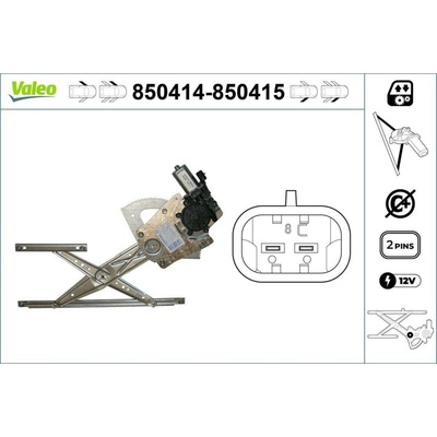 Zvedací zařízení oken VALEO 850415