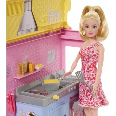Barbie pojízdný stánek s občerstvením HPL71