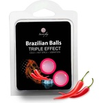 Secretplay - secretplay cosmetic Secret play set 2 brazilian balls triple effect
