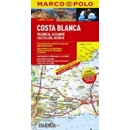 Španělsko - Costa Blanca mapa