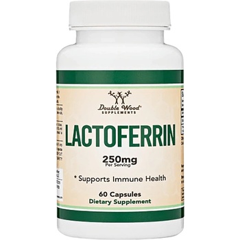 Image 1 of Double Wood Supplements Lactoferrin 250 mg [60 капсули]