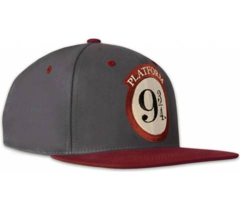 CurePink snapback Harry Potter Nástupiště 9 3/4 Platform 9 3/4 [334-1778]