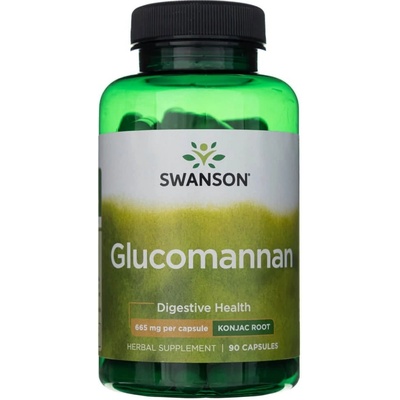 Swanson Glucomannan 665 mg 90 kapsúl