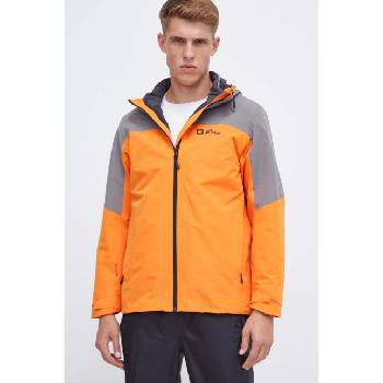 Jack Wolfskin Яке за спортове на открито Jack Wolfskin Glaabach 3in1 в оранжево (1115291)