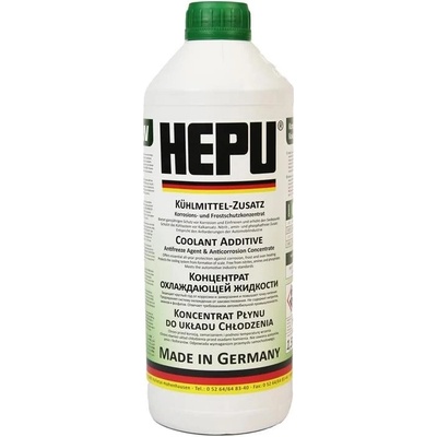 HEPU Антифриз hepu p999 концентрат зелен, 1.5л (p999-grn 1.5l)
