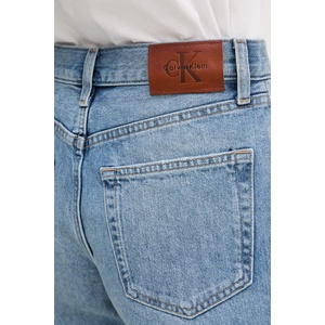 Calvin Klein Jeans къс панталон дамски от памук (LV047F774G)