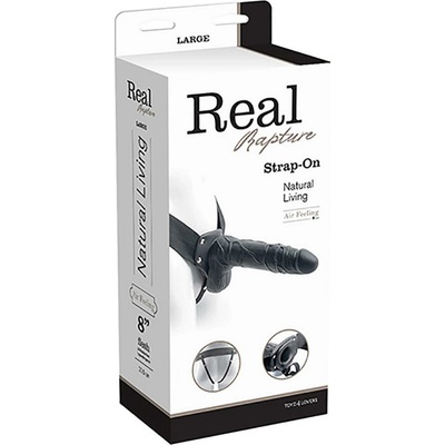 REAL RAPTURE STRAP ON CAVO 8 ČIERNA S KULIČKAMI