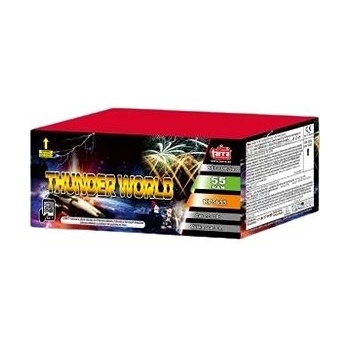 Tarra pyrotechnik Ohňostroj THUNDER WORLD 55 ran