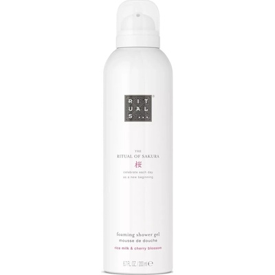 Rituals The Ritual Of Sakura sprchová pena Rice Milk & Cherry Blossom 200 ml