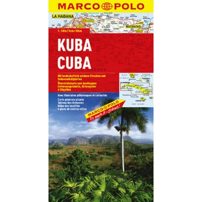 Marco Polo Karte Kuba. Cuba