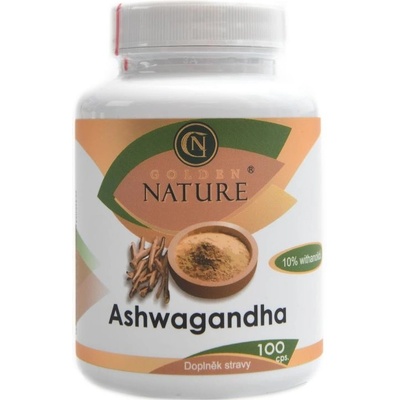 GoldenNature Ashwagandha 100 kapsúl