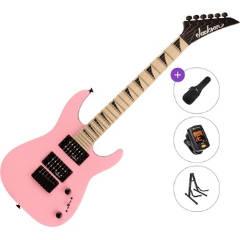 Jackson JS Series Dinky Minion JS1XM MN Basic SET Bubble Gum Pink Електрическа китара