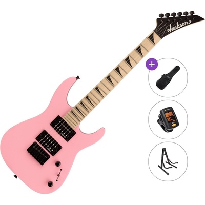Jackson JS Series Dinky Minion JS1XM MN Basic SET Bubble Gum Pink Електрическа китара